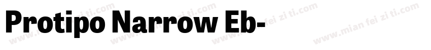 Protipo Narrow Eb字体转换